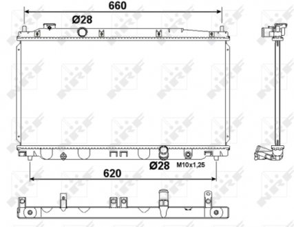 Радиатор NRF 53194