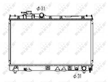 Радиатор NRF 53352