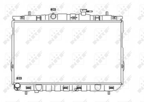 Радиатор NRF 53355