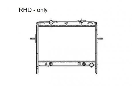 Фото 1 - радиатор, охлаждение двигателя NRF 53369 Радиатор, охлаждение двигателя NRF 53369 (фото 1)