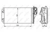 Радіатор пічки CITROEN C2, C2 ENTERPRISE, C3 I, C3 PLURIEL, PEUGEOT 1007 1.1-1.6D 02.02- NRF 54305 (фото 5)