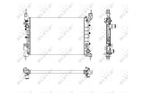 Радиатор NRF 54504