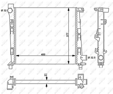 Радиатор NRF 54717