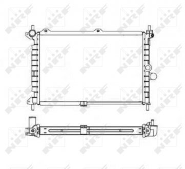Радиатор NRF 55308