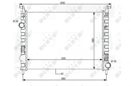 Радіатор NRF 59120