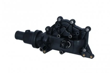 Термостат системи охолодження (89°C, в корпусі) RENAULT CLIO III, GRAND SCENIC II, LAGUNA II, MEGANE II, MEGANE III, MEGANE II/KOMBI, MODUS, SCENIC II, SCENIC III, TWINGO II 1.4/1.6/1.6LPG 11.02- NRF 725053