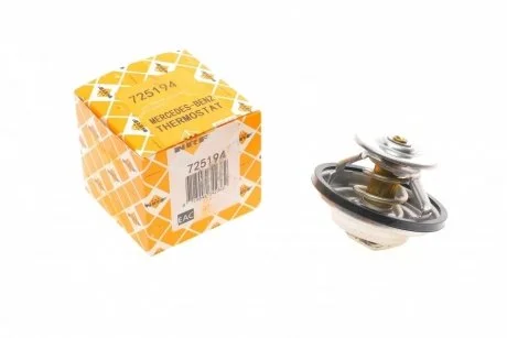 Термостат системи охолодження (87°C) MERCEDES 123 (C123), 123 T-MODEL (S123), 123 (W123), 124 (A124), 124 (C124), 124 T-MODEL (S124), 124 (W124), 190 (W201), C (W202), E (A124) 1.8-6.8 01.66- NRF 725194