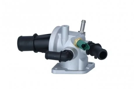 Термостат системи охолодження (88°C, в корпусі) FIAT PANDA, LANCIA DELTA I, OPEL AGILA A, AGILA B, COMBO TOUR, COMBO/MINIVAN, CORSA C, CORSA C/HATCHBACK, MERIVA A, TIGRA 1.3D/2.0 06.93- NRF 725221