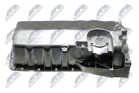 МАСЛЯНИЙ ПІДДОН | VW GOLF IV 1.8T 97-05, AUDI A3 1.8T -03, TT 1.8T -06, SKODA OCTAVIA 1.8T -10, SEAT LEON 1.8T -06 /BEZ OTWORU NA CZUJNIK POZIOMU OLEJU/ NTY BMOVW000