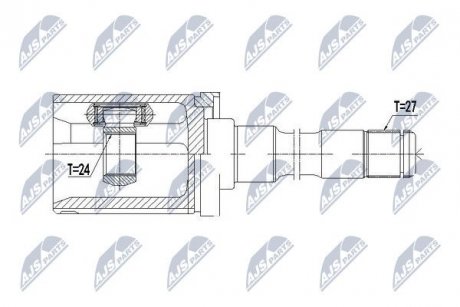 ШАРНИР РАВНЫХ УГЛОВЫХ СКОРОСТЕЙ NTY NPW-BM-058