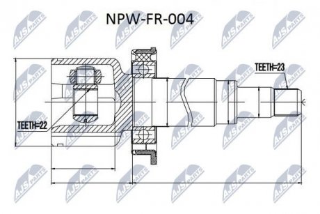 ШРКШ NTY NPWFR004 (фото 1)