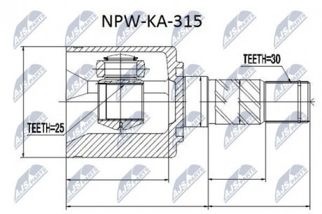 ШРКШ NTY NPWKA315 (фото 1)