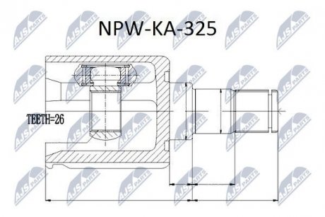 ШРКШ NTY NPWKA325 (фото 1)