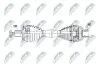ПІВВІСЬ | MERCEDES W176 A160/A180 12-, W242/W246 B160/B180 11-, C117/X117 CLA180/CLA200/CLA250 W117 13- /ATM,ПЕРЕД,ПРАВ/ NTY NPWME064 (фото 4)