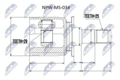 ШРКШ NTY NPWMS034 (фото 1)