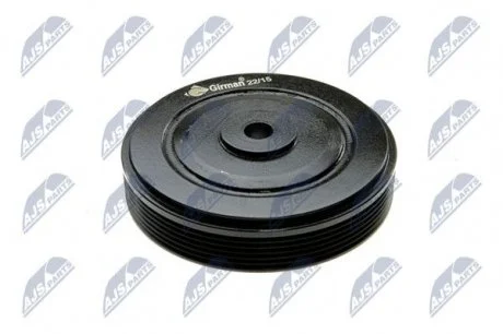 ШКІВ ВАЛУ | RT1536 RENAULT ENG.2.0 LAGUNA 95-01, MEGANE 96-, SCENIC 99-, ESPACE -96 NTY RKPRE007