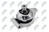 Подушка двигуна Opel Astra G-H, Zafira A 1.4,1.6,1.8,2.0i/1.3,1.7,1.9, 2.0, 2.2D 98-> задня NTY ZPSPL027 (фото 1)