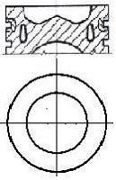 Поршень NURAL 8743230010