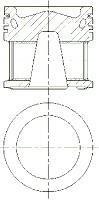 Поршень NURAL 8744310010
