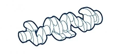 Колінчастий вал OE GERMANY 050300130000