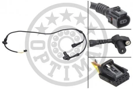 Фото датчик частоты вращения колеса Optimal 06S065 Датчик частоты вращения колеса Optimal 06S065