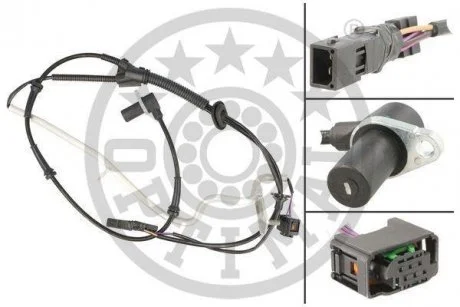 Фото датчик, частота вращения колеса Optimal 06S287 Датчик, частота вращения колеса Optimal 06S287