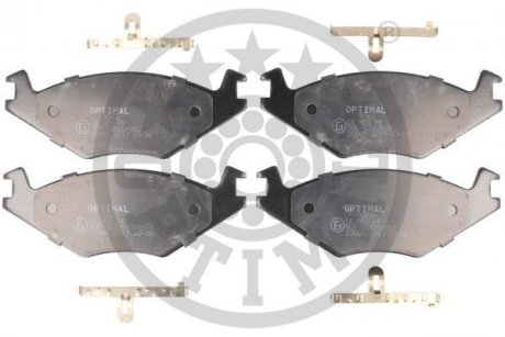 KLOCKI HAMULCOWE SEAT CORDOBA (6K1, 6K2), CORDOBA VARIO (6K5), IBIZA MK II (6K1) VW DERBY (77-02 PRZOD SZT Optimal BP09363