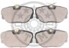 KLOCKI HAMULCOWE BMW 3 (E30), 3 CONVERTIBLE (E30), 3 TOURING (E30), Z1 ROADSTER 82-94 PRZOD SZT Optimal BP09600 (фото 2)
