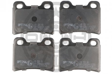 Brake Pad Set Optimal BP09813 (фото 1)