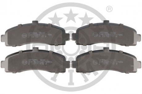 KLOCKI HAMULCOWE NISSAN MICRA II (K11) 92-03 PRZOD SZT Optimal BP09838