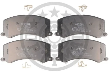 Гальмівні колодки дискові Optimal BP10080