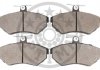 Колодки тормозные (передние) Seat Cordoba/Ibiza/VW Caddy/Golf/Polo 91-04/Passat B3/B4 88-97 Optimal BP10170 (фото 2)