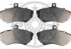 KLOCKI HAMULCOWE AUDI A4 (8D2, B5), A4 AVANT (8D5, B5). VW PASSAT (3B2), PASSAT (3B3), PASSA 94-05 PRZOD SZT Optimal BP10186 (фото 1)