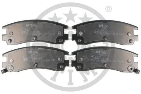 Гальмівні колодки дискові Optimal BP-10191