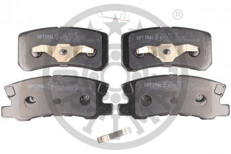 Колодки тормозные (задние) Citroen C4/Peugeot 4008 12-/Dodge/Jeep/Mitsubishi Outlander 06-/Pajero 91 Optimal BP10537