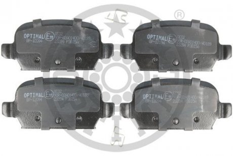 KLOCKI HAMULCOWE OPEL CORSA C (X01), CORSA C BOX (X01), TIGRA TWINTOP (X04). VAUXHALL CORSA 00-12 TYL SZT Optimal BP12094 (фото 1)