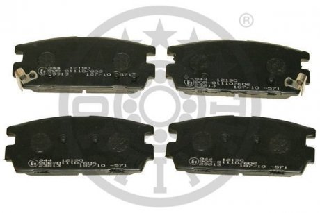 KLOCKI HAMULCOWE HYUNDAI TERRACAN (HP) 01-06 TYL SZT Optimal BP12190