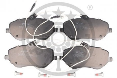 KLOCKI HAMULCOWE CITROËN C5 III (RD_), C5 III BREAK (RW_), C6 (TD_) PEUGEOT 407 (6D_), 407 00> PRZOD SZT Optimal BP12225