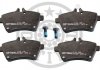 KLOCKI HAMULCOWE MERCEDES-BENZ A-CLASS (W169), B-CLASS (W245) 04-12 PRZOD SZT Optimal BP12385 (фото 1)