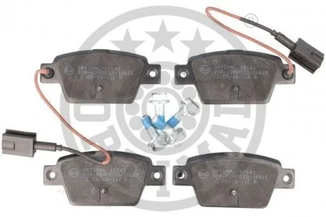 Фото гальмівні колодки дискові Optimal BP12541 Гальмівні колодки дискові Optimal BP12541