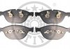 KLOCKI HAMULCOWE BMW 5 (E60), 5 TOURING (E61), 6 (E63), 6 CONVERTIBLE (E64) JAGUAR XK CONVE 04-14 PRZOD SZT Optimal BP12596 (фото 1)