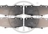 Колодки гальмівні (передні) Toyota Hilux 05-/Fortuner 04-15 Optimal BP12602 (фото 1)