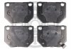 KLOCKI HAMULCOWE SUBARU IMPREZA ESTATE (GG),HATCHBACK (GR, GH, G3), SALOON (GD) 00-13 TYL SZT Optimal BP12647 (фото 1)