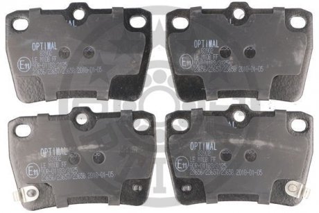 KLOCKI HAMULCOWE TOYOTA RAV 4 MK II (A2) 00-05 TYL SZT Optimal BP83902