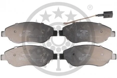 Гальмівні колодки дискові Optimal BP86001