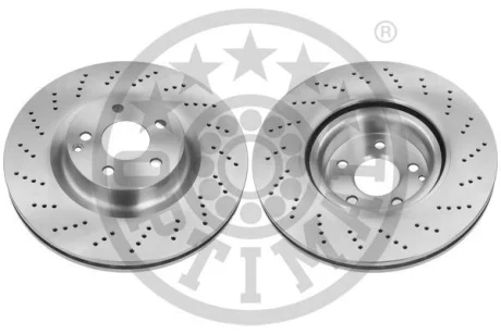 TARCZA HAMULCOWA MERCEDES-BENZ: E-CLASS CONVERTIBLE (A207), E-CLASS COUPE (C207) >09 PRZOD POW SZT Optimal BS8670HC