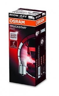 Автолампа R10W BA15s 12,5 W прозрачная OSRAM 5637TSP (фото 1)