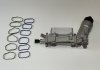 Теплообмінник алюмінієвий з датчиками + прокладки колектора PARTS MASTER 68310865AL (фото 1)