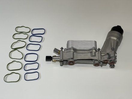 Теплообмінник алюмінієвий з датчиками + прокладки колектора PARTS MASTER 68310865AL