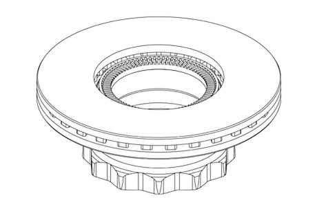 Тормозной диск PE AUTOMOTIVE 03613100A